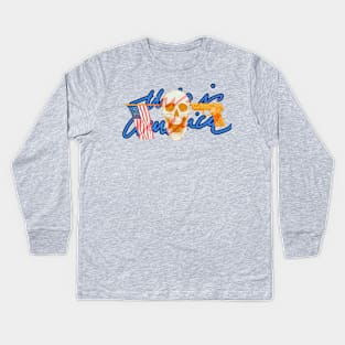 "This is America" Kids Long Sleeve T-Shirt